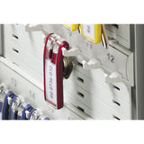Durable® Tags for Locking Key Cabinets, Plastic, 1.13 x 2.75, Dark Blue, 6/Pack (DBL195707) Pack of 6