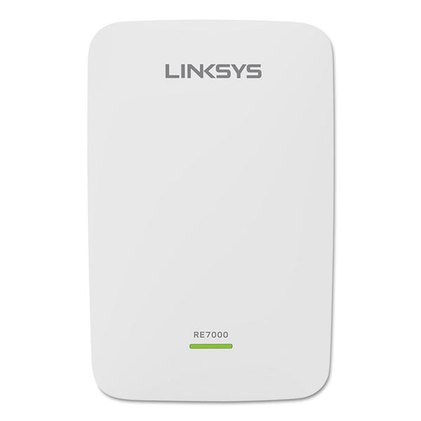 LINKSYS™ RE7000 Max-Stream AC1900+ Wi-Fi Range Extender, 1 Port, Dual-Band 2.4 GHz/5 GHz (LNKRE7000)