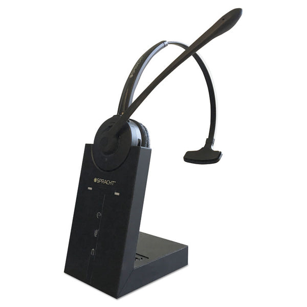 Spracht ZuM Maestro DECT Monaural Over The Head Headset, Black (SPTHS2018) Each