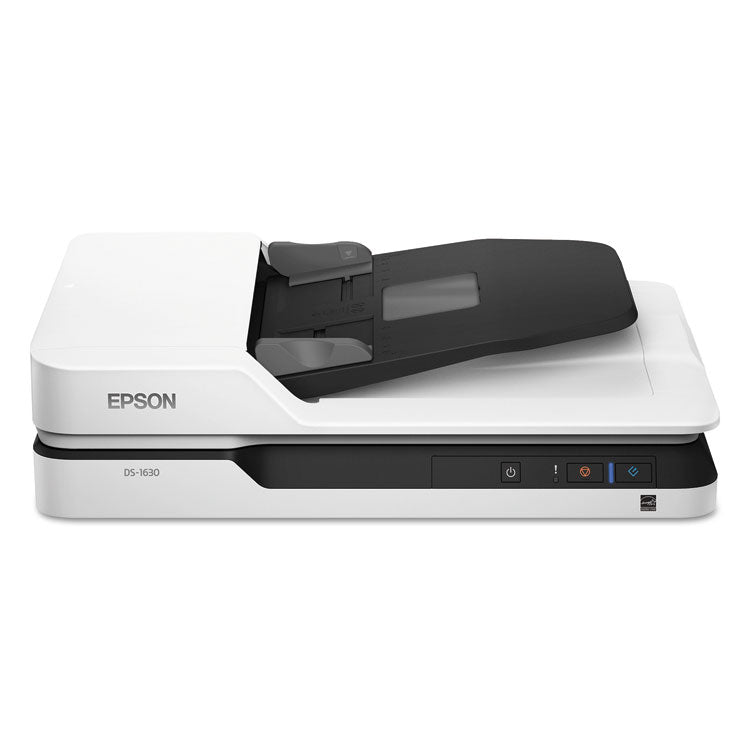 Epson® WorkForce DS-1630 Flatbed Color Document Scanner, 1200 dpi Optical Resolution, 50-Sheet Duplex Auto Document Feeder (EPSB11B239201) Each