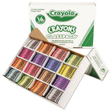 Crayola® Classpack Regular Crayons, 16 Colors, 800/Box (CYO528016) Box of 800