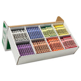Crayola® Classpack Large Size Crayons, 50 Each of 8 Colors, 400/Box (CYO528038) Box of 400