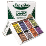 Crayola® Jumbo Classpack Crayons, 25 Each of 8 Colors, 200/Set (CYO528389) Pack of 200