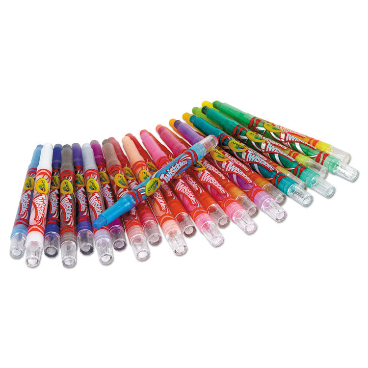 Crayola® Twistables Mini Crayons, 24 Colors/Pack (CYO529724)