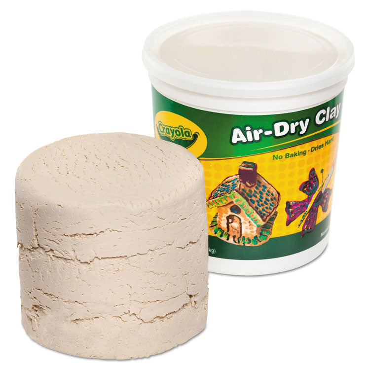 Crayola® Air-Dry Clay, White, 5 lbs (CYO575055)