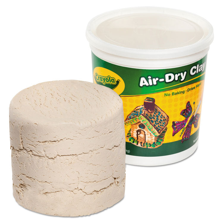 Crayola® Air-Dry Clay, White, 5 lbs (CYO575055) Each