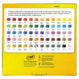 Crayola® Long-Length Colored Pencil Set, 3.3 mm, 2B, Assorted Lead and Barrel Colors, 100/Pack (CYO688100) Set of 100