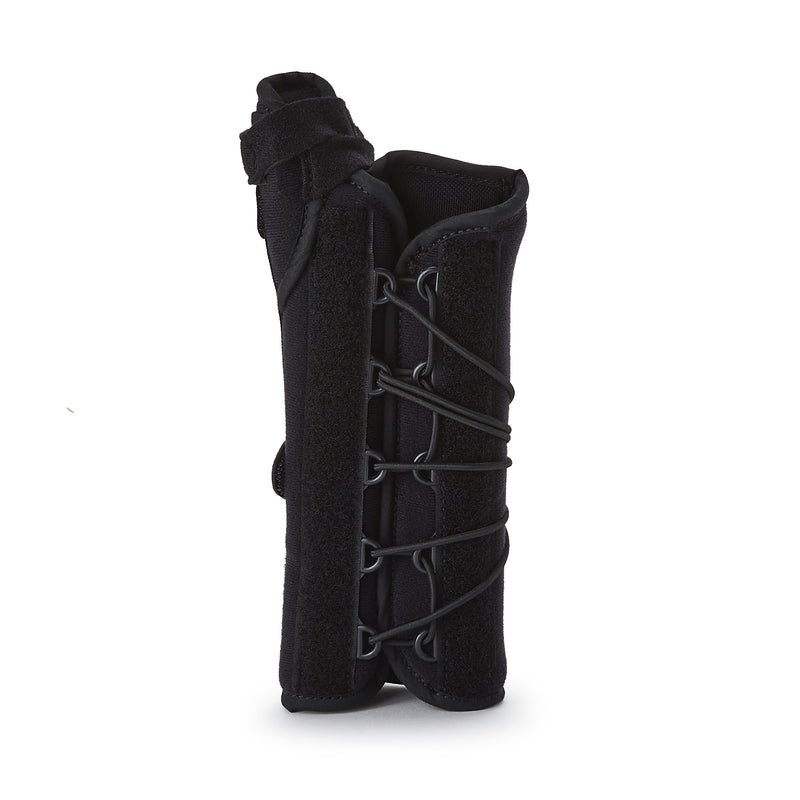 McKesson Wrist Brace with Thumb Spica Right Hand Black One Size Fits Most (1159146_EA) 1/EA