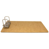 Saunders Recycled Hardboard Archboard Clipboard, 2.5" Clip Capacity, Holds 8.5 x 14 Sheets, Brown (SAU05713) Each