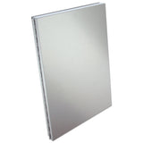 Saunders Snapak Aluminum Side-Open Forms Folder, 0.5" Clip Capacity, Holds 8.5 x 14 Sheets, Silver (SAU10519) Each