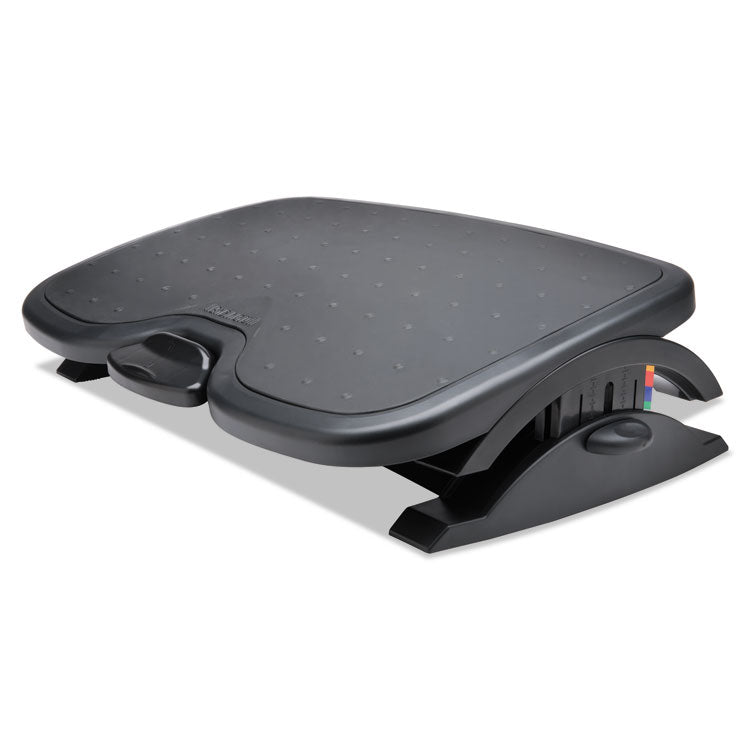 Kensington® SoleMate Plus Adjustable Footrest with SmartFit System, 21.9w x 3.7d x 14.2h, Black (KMW52789) Each