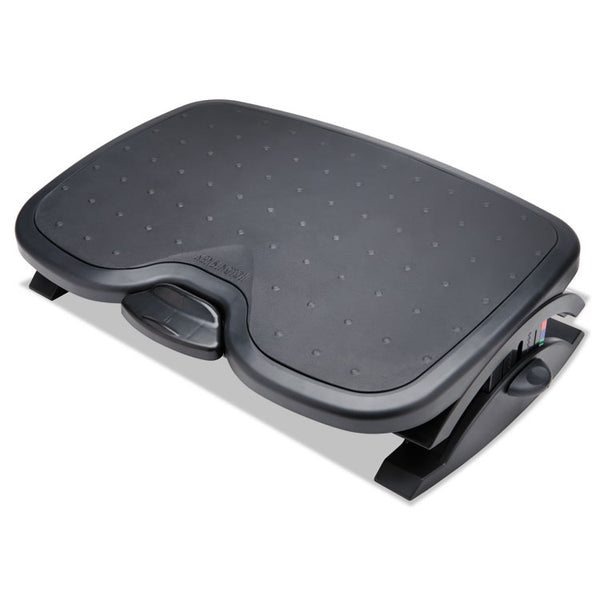 Kensington® SoleMate Plus Adjustable Footrest with SmartFit System, 21.9w x 3.7d x 14.2h, Black (KMW52789) Each