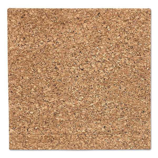 Iceberg iDesign Frameless Cork Bulletin Board, 18 x 18, Tan Surface (ICE35016) Each