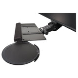 Kelly Computer Supply Leverless Lift N Lock Keyboard Tray, 19w x 10d, Black (KCS69575) Each
