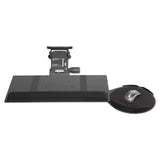 Kelly Computer Supply Leverless Lift N Lock Keyboard Tray, 19w x 10d, Black (KCS69575) Each