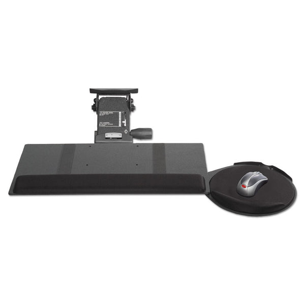 Kelly Computer Supply Leverless Lift N Lock Keyboard Tray, 19w x 10d, Black (KCS69575) Each