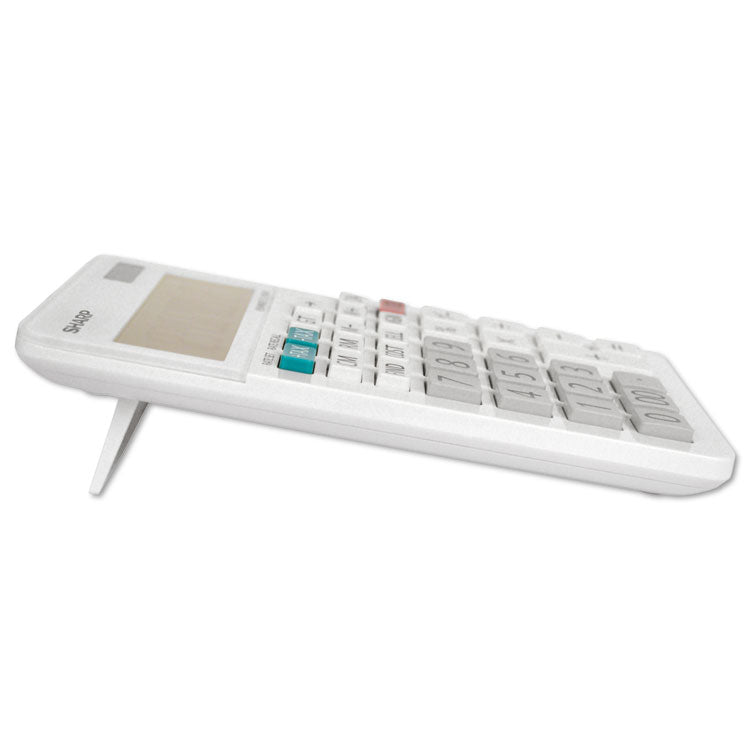 Sharp® EL-334W Large Desktop Calculator, 12-Digit LCD (SHREL334W) Each