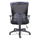 Alera® Alera Elusion II Series Mesh Mid-Back Swivel/Tilt Chair, Supports Up to 275 lb, 18.11" to 21.77" Seat Height, Black (ALEELT4214B)