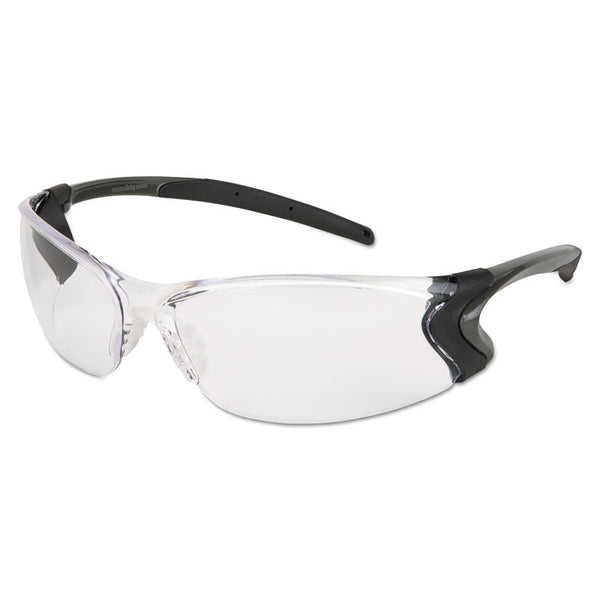 MCR™ Safety Backdraft Glasses, Clear Frame, Anti-Fog Clear Lens (CRWBD110PF) Each