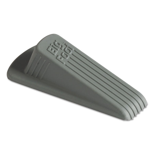 Master Caster® Big Foot Doorstop, No-Slip Rubber, 2.25w x 4.75d x 1.25h, Gray, 12/Box (MAS00986) Pack of 12