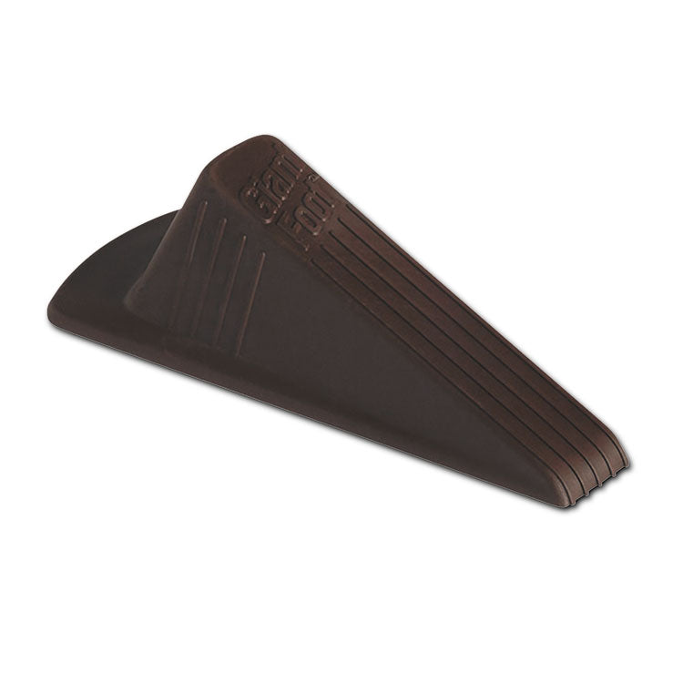 Master Caster® Giant Foot Doorstop, TPR, 3.5w x 6.75d x 2h, Brown, 12/Box (MAS00987) Pack of 2