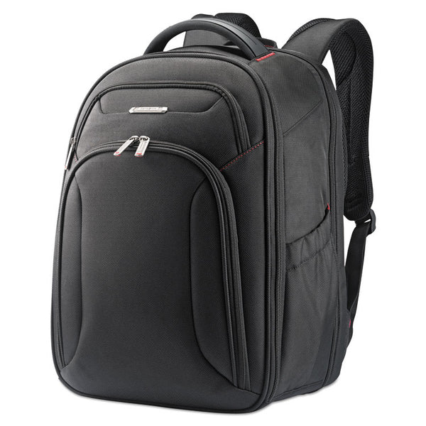 Samsonite® Xenon 3 Laptop Backpack, Fits Devices Up to 15.6", Ballistic Polyester, 12 x 8 x 17.5, Black (SML894311041) Each