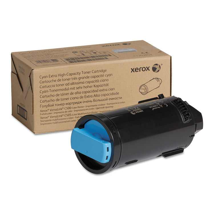 Xerox® 106R03866 Extra High-Yield Toner, 9,000 Page-Yield, Cyan (XER106R03866)