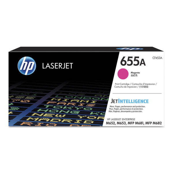 HP HP 655A, (CF453A) Magenta Original LaserJet Toner Cartridge (HEWCF453A)