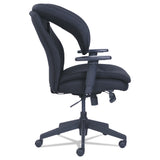 SertaPedic® Cosset Ergonomic Task Chair, Supports Up to 275 lb, 19.5" to 22.5" Seat Height, Black (SRJ48967A) Each