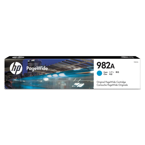 HP HP 982A, (T0B23A) Cyan Original PageWide Cartridge (HEWT0B23A)