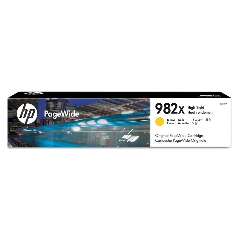 HP HP 982X, (T0B29A) High-Yield Yellow Original PageWide Cartridge (HEWT0B29A) Each