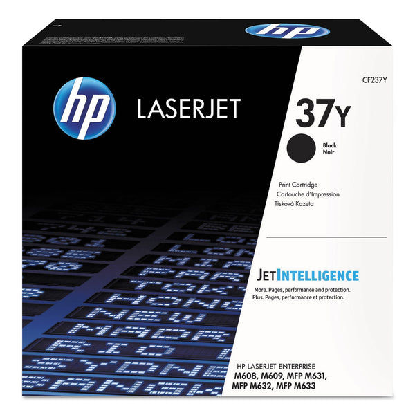 HP HP 37Y, (CF237Y) Extra High-Yield Black Original LaserJet Toner Cartridge (HEWCF237Y)