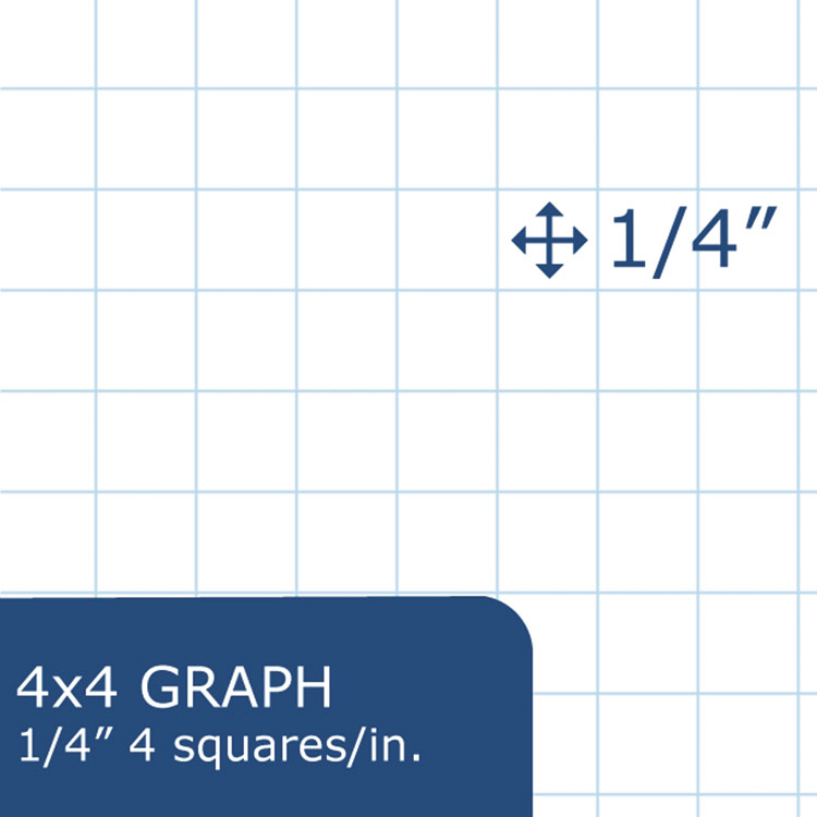 Roaring Spring® Lab Research Notebook, Quadrille Rule (5 sq/in), Black Cover, (72) 11.25 x 8.75 Sheets (ROA77160)