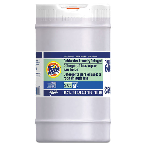 Tide Coldwater Laundry Detergent, Tide Original Scent, 15 gal Container (PPL64005) Each