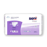 Seni® Super Unisex Adult Incontinence Brief Regular Disposable Heavy Absorbency (1163851_CS) 75/CS
