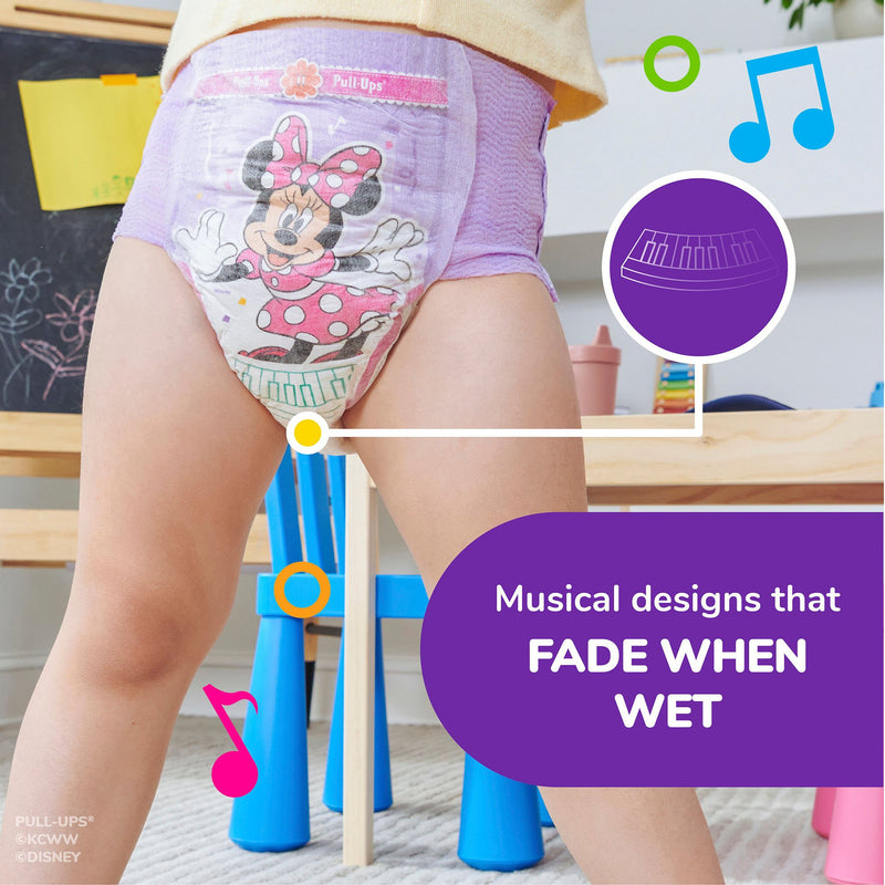 Pull-Ups® Female Toddler Training Pants Size 4T to 5T Disposable Moderate Absorbency (1160321_CS) 68/CS