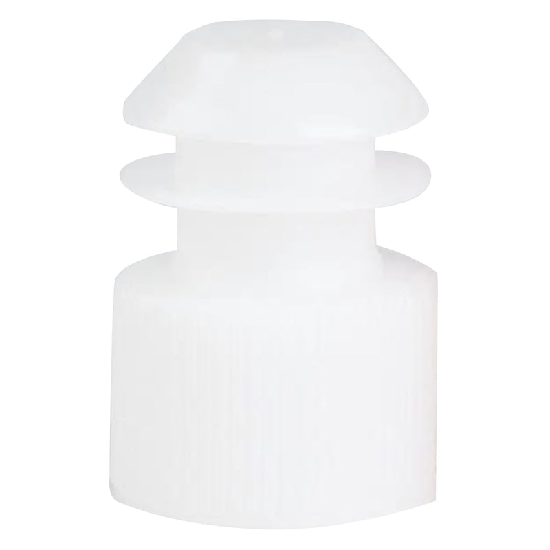 McKesson Tube Closure Polyethylene Flanged Plug Cap White 16 mm For Use with 16 mm Blood Drawing Tubes, Glass Test Tubes, Plastic Culture Tubes NonSterile (1175414_CS) 10000/CS