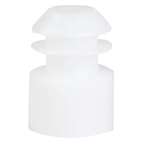 McKesson Tube Closure Polyethylene Flanged Plug Cap White 16 mm For Use with 16 mm Blood Drawing Tubes, Glass Test Tubes, Plastic Culture Tubes NonSterile (1175414_BG) 1000/BG