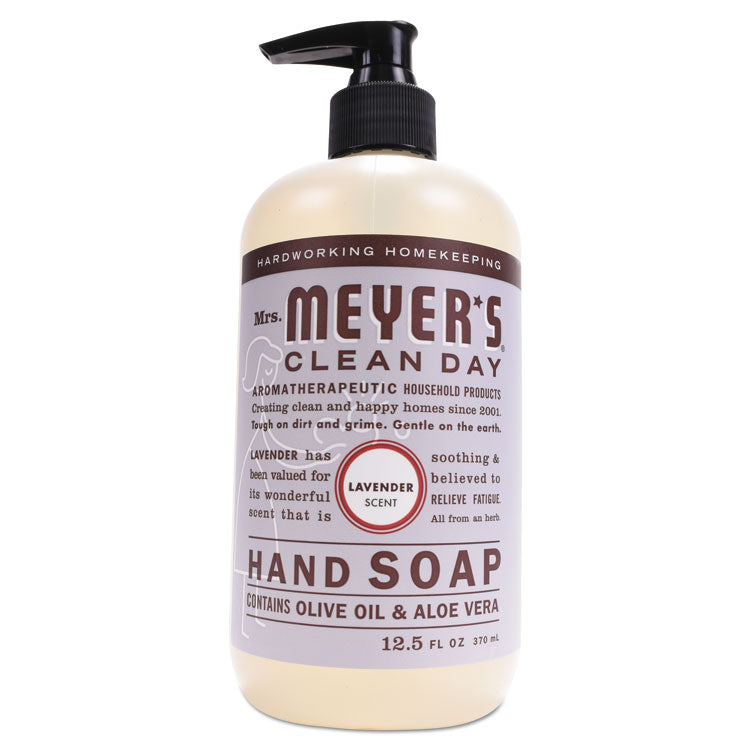 Mrs. Meyer's® Clean Day Liquid Hand Soap, Lavender, 12.5 oz, 6/Carton (SJN651311) Case of 6