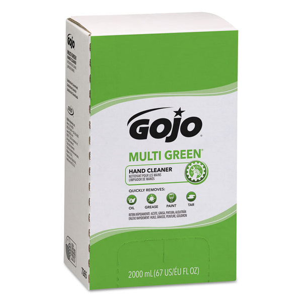 GOJO® MULTI GREEN Hand Cleaner Refill, Citrus Scent, 2,000 mL, 4/Carton (GOJ7265)