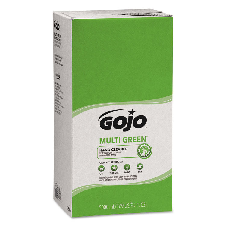 GOJO® MULTI GREEN Hand Cleaner Refill, Citrus Scent, 5,000 mL, 2/Carton (GOJ7565) Case of 2