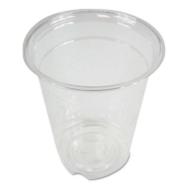 Boardwalk® Clear Plastic Cold Cups, 12 oz, PET, 20 Cups/Sleeve, 50 Sleeves/Carton (BWKPET12) Case of 1000