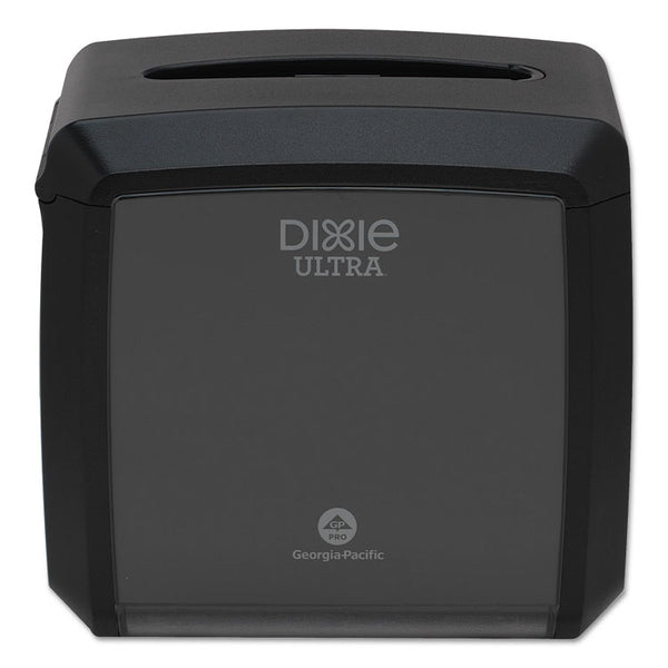 Dixie® Tabletop Napkin Dispenser, 7.6 x 6.1 x 7.2, Black (GPC54527A)