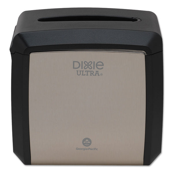 Dixie® Tabletop Napkin Dispenser, 7.6 x 6.1 x 7.2, Stainless (GPC54528A)