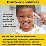 Adtemp™ 427 Temporal Contact Thermometer Temporal Probe Handheld (1241977_EA) 1/EA