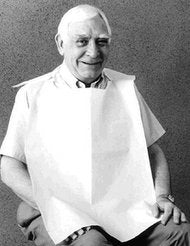 Encore™ Bib Tie Closure Disposable Polyethylene / Tissue (196912_CS) 150/CS