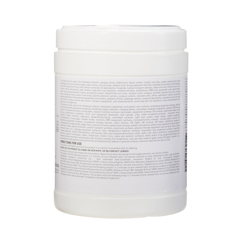 McKesson Surface Disinfectant Premoistened Manual Pull Wipe 160 Count Canister Alcohol Scent NonSterile (880563_BX) 1/BX
