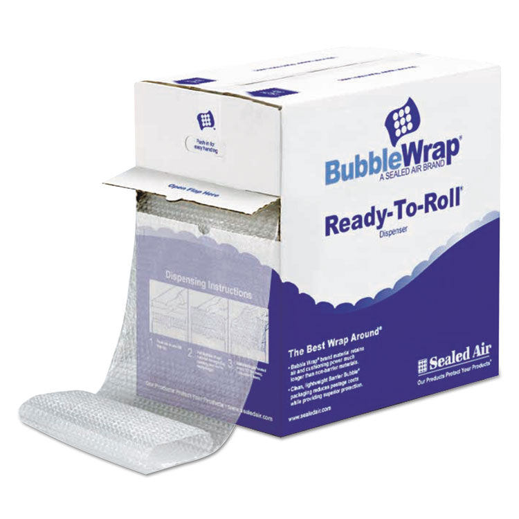 Sealed Air Bubble Wrap Cushioning Material in Dispenser Box, 0.19" Thick, 12" x 175 ft (SEL88655) 1 Carton