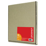 Universal® Self-Tab Index Dividers, 5-Tab, 11 x 8.5, Buff, 36 Sets (UNV20836) Pack of 36