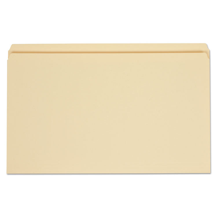 Universal® Top Tab File Folders, Straight Tabs, Legal Size, 0.75" Expansion, Manila, 100/Box (UNV15110) Box of 100